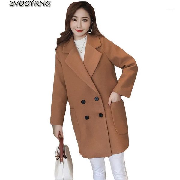 woolen coat female medium long 2020 new autumn and winter students lapel jacket women korean loose woolen coats female a08101, Black
woolen coat female medium long 2020 new autumn and winter students lapel jacket women korean loose woolen coats female a08101, Black