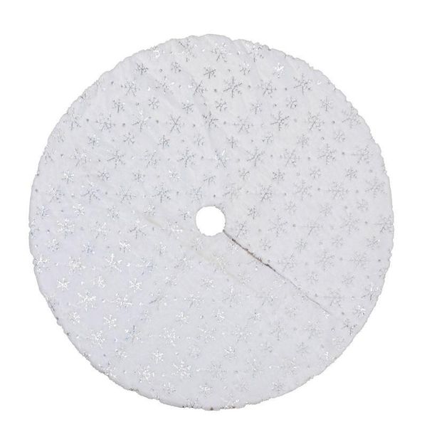 35/48 inch luxury faux fur tree skirt sequin snowflakes christmas tree mat cover r7rc
35/48 inch luxury faux fur tree skirt sequin snowflakes christmas tree mat cover r7rc