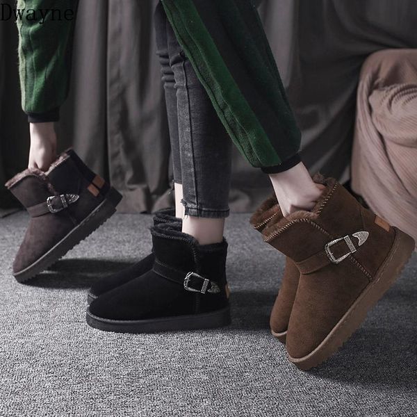 2020 new snow boots winter non-slip boots plush warm short tube cotton, Black
2020 new snow boots winter non-slip boots plush warm short tube cotton, Black