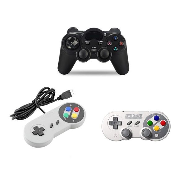 2.4g wireless joystick smart phone gamepad otg gaming controller for usb snes game controller & sf pro gamepad
2.4g wireless joystick smart phone gamepad otg gaming controller for usb snes game controller & sf pro gamepad