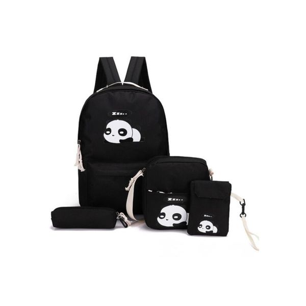 4pcs/set canvas women backpacks schoolbag printing cute panda school bag backpack for teenager girls rucksack moclila sac
4pcs/set canvas women backpacks schoolbag printing cute panda school bag backpack for teenager girls rucksack moclila sac
