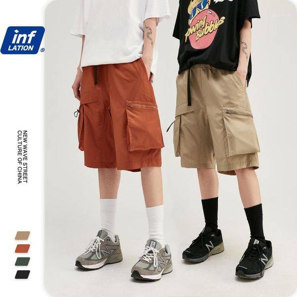 men's shorts inflation mens streetwear elastic waist men summer shorter loose fit compression with pocket 3005s201, White;black
men's shorts inflation mens streetwear elastic waist men summer shorter loose fit compression with pocket 3005s201, White;black