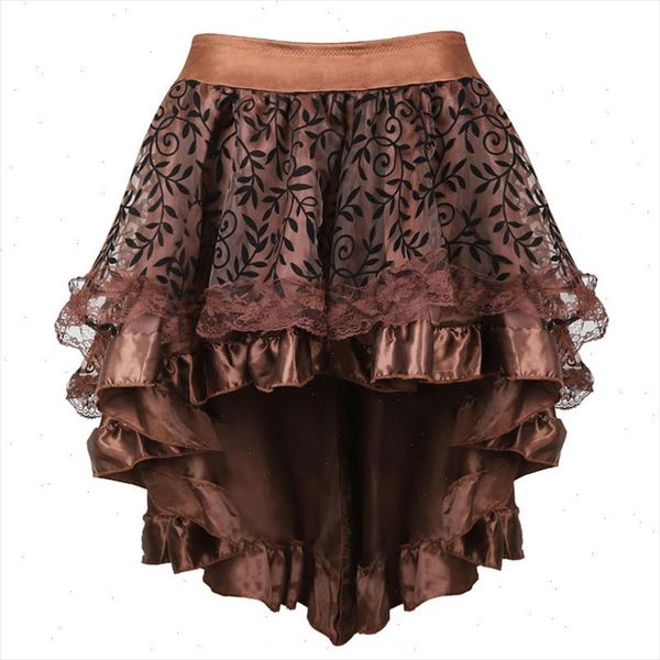 gothic steampunk skirt for women black multilayer lace corset skirt brown pirate skirts victorian burlesque costumes plus size
gothic steampunk skirt for women black multilayer lace corset skirt brown pirate skirts victorian burlesque costumes plus size