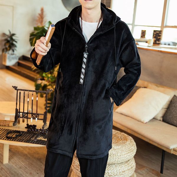 2021 men's thicken warm jackets winter new solid color hooded coats chinese style vintage streetwear male fashion jacket rjak, Black;brown
2021 men's thicken warm jackets winter new solid color hooded coats chinese style vintage streetwear male fashion jacket rjak, Black;brown