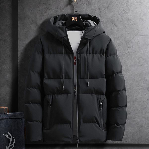2021 the new solid color mode big size 4xl male winter cotton new warm thicken with hood jacket dsdh, Black
2021 the new solid color mode big size 4xl male winter cotton new warm thicken with hood jacket dsdh, Black