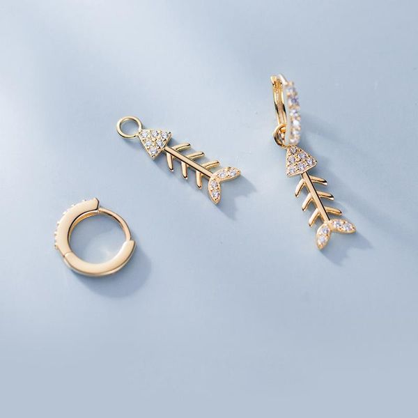 fish bone cz zircon hoop earrings for women 925 sterling silver korean fashion jewelry 2020, Golden;silver
fish bone cz zircon hoop earrings for women 925 sterling silver korean fashion jewelry 2020, Golden;silver
