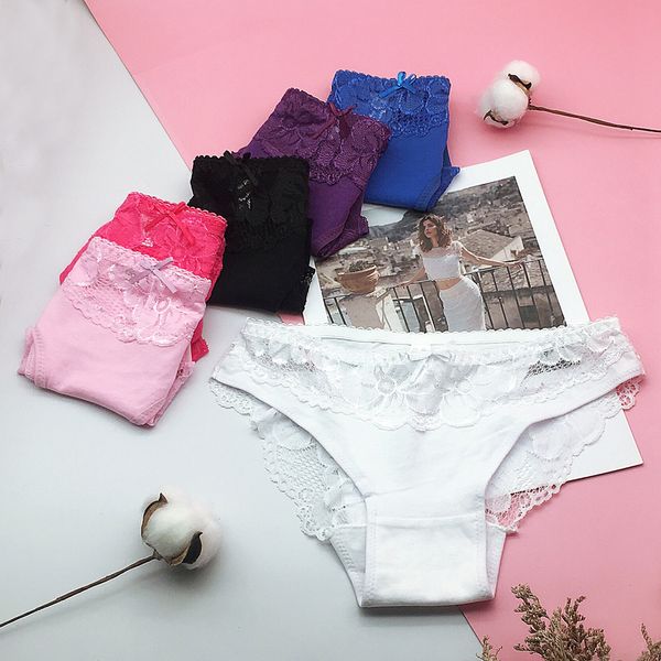 6 pcs/lot fashion women's panties transparent underwear women lace soft briefs lingerie lj200822, Black;pink
6 pcs/lot fashion women's panties transparent underwear women lace soft briefs lingerie lj200822, Black;pink