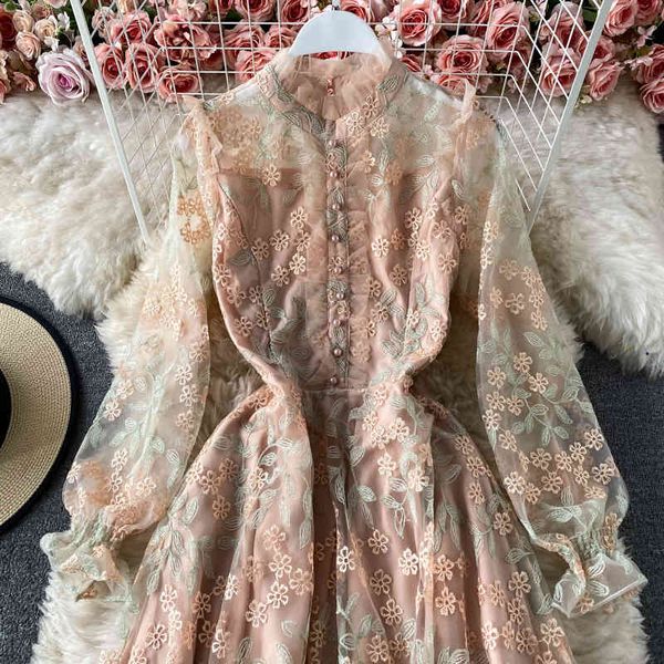 casual dresses spring women embroidery vintage high waist lace party runway midi dress a-line long sleeve luxury elegant autumn 2ivz, Black;gray
casual dresses spring women embroidery vintage high waist lace party runway midi dress a-line long sleeve luxury elegant autumn 2ivz, Black;gray