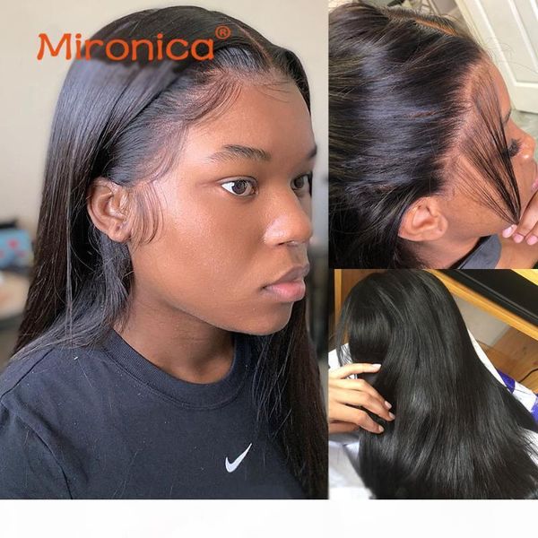 mironica human hair 13x4 lace frontal straight wigs straight human hair wigs lace frontal for black women 150 180 density, Black;brown
mironica human hair 13x4 lace frontal straight wigs straight human hair wigs lace frontal for black women 150 180 density, Black;brown