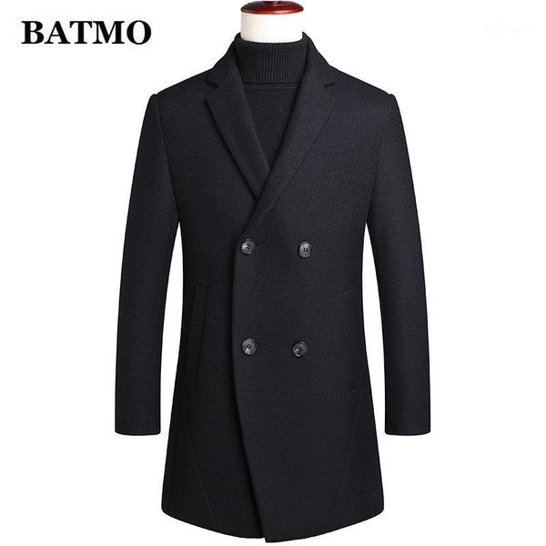 batmo 2020 new arrival autumn&winter double breasted wool trench coat men,men's wool jackets,blc182111, Black
batmo 2020 new arrival autumn&winter double breasted wool trench coat men,men's wool jackets,blc182111, Black