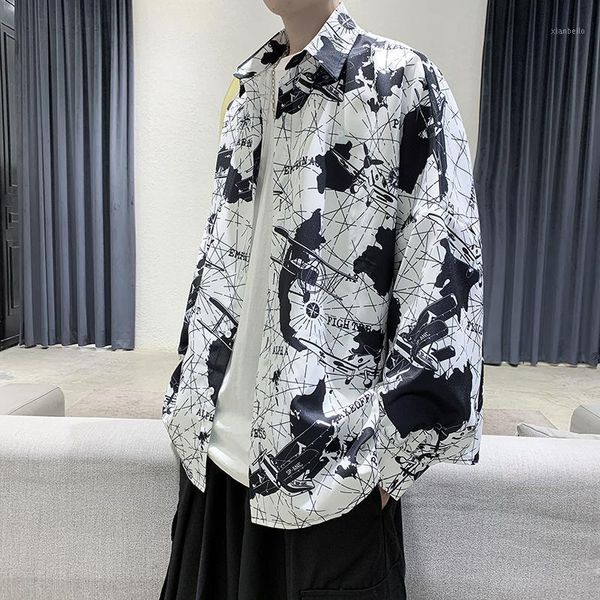 fun print shirts for men hip hop harajuku long sleeve shirt airplane print chemise homme casual vintage japanese streetwear1, White;black
fun print shirts for men hip hop harajuku long sleeve shirt airplane print chemise homme casual vintage japanese streetwear1, White;black