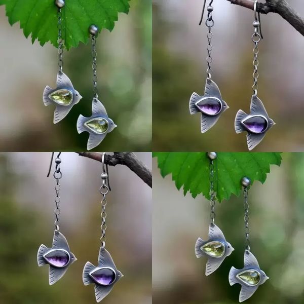 genuine women bird shaped alloy earrings lady inlay crystal gemstone fashion elegant dangle drop earring new pattern 2 6qz j2, Silver
genuine women bird shaped alloy earrings lady inlay crystal gemstone fashion elegant dangle drop earring new pattern 2 6qz j2, Silver
