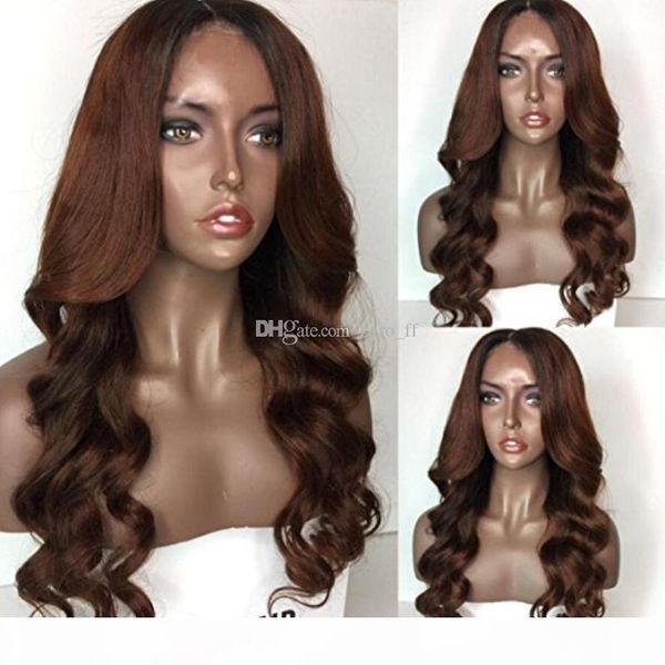 ombre hair full lace wigs virgin brazilian human hair t1b #30 rooted body wavy human hair lace front wig, Black;brown
ombre hair full lace wigs virgin brazilian human hair t1b #30 rooted body wavy human hair lace front wig, Black;brown