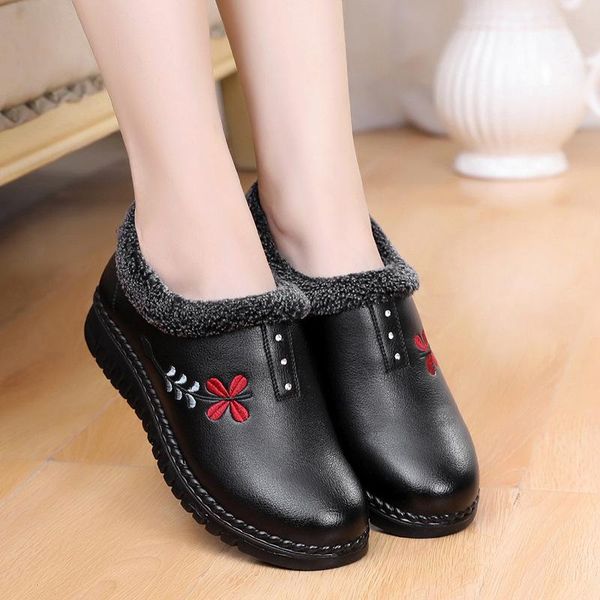 2020 new boots women winter snow boots winter women female shoes warm plush antiskid bottom thermal waterproof, Black
2020 new boots women winter snow boots winter women female shoes warm plush antiskid bottom thermal waterproof, Black