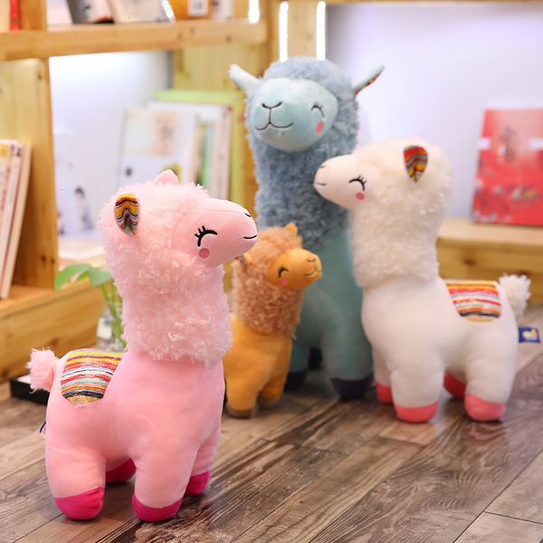 lovely 25-45cm llama toy doll stuffed animal dolls soft plush alpaca for kids birthday gifts 4 colors
lovely 25-45cm llama toy doll stuffed animal dolls soft plush alpaca for kids birthday gifts 4 colors