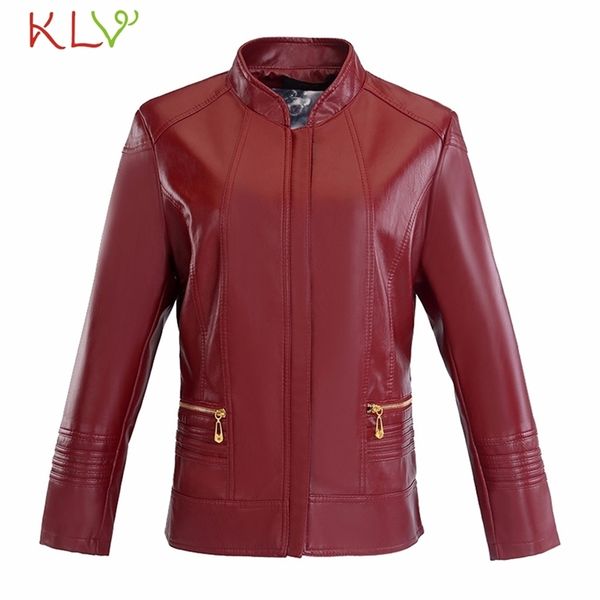 women jacket crop zipper faux leather jackets new fashion autumn winter basic coat motorcycle biker streetwear femme 19sep 201030, Black
women jacket crop zipper faux leather jackets new fashion autumn winter basic coat motorcycle biker streetwear femme 19sep 201030, Black