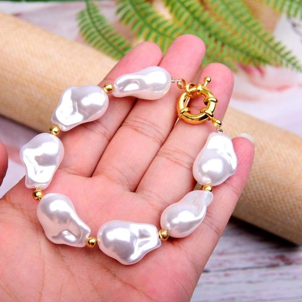 irregular simulated pearl bracelet for women fashion statement wedding party pulseras femme chic boho jewelry factory direct, Black
irregular simulated pearl bracelet for women fashion statement wedding party pulseras femme chic boho jewelry factory direct, Black