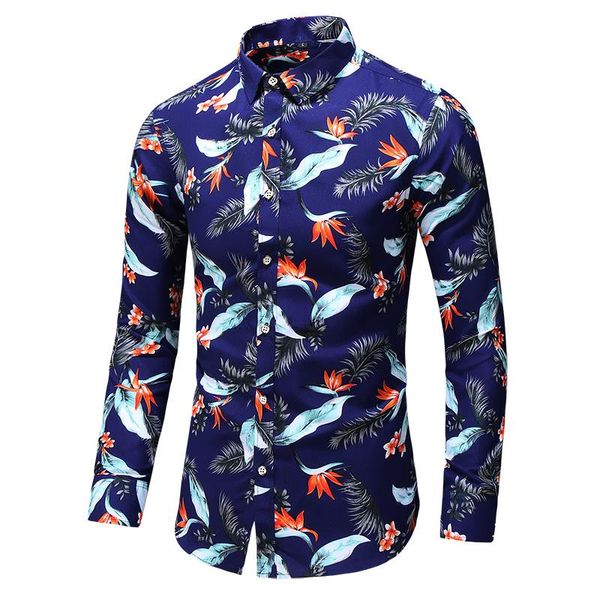 new men hipster flower printed long sleeve shirt autumn male slim fit casual dress shirts chemise homme plus size 6xl 6xl, White;black
new men hipster flower printed long sleeve shirt autumn male slim fit casual dress shirts chemise homme plus size 6xl 6xl, White;black