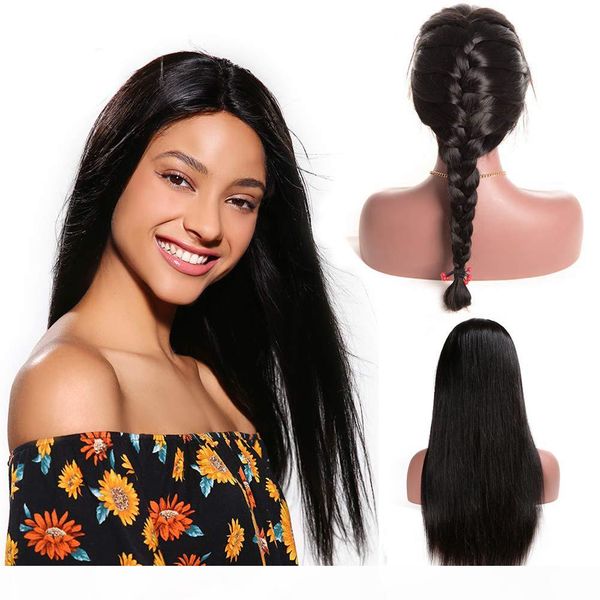 straight 360 lace frontal wig with baby hair human hair wigs 150% density pre plucked 360 lace wig for black women natural color, Black;brown
straight 360 lace frontal wig with baby hair human hair wigs 150% density pre plucked 360 lace wig for black women natural color, Black;brown