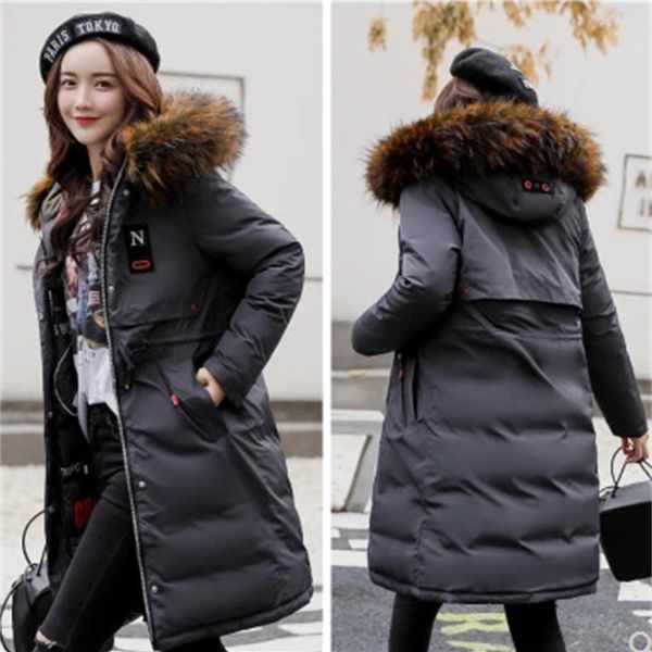 women's middle and long winter new loose double-sided reverse wear thickened down cotton jacket, Black
women's middle and long winter new loose double-sided reverse wear thickened down cotton jacket, Black