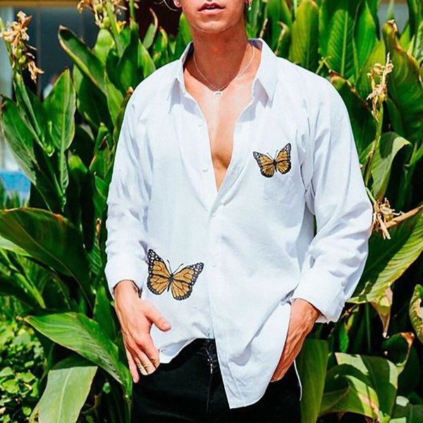 men's shirt butterfly turndown street casual button-down print long sleeve casual fashion breathable comfortable white black m1td#
men's shirt butterfly turndown street casual button-down print long sleeve casual fashion breathable comfortable white black m1td#