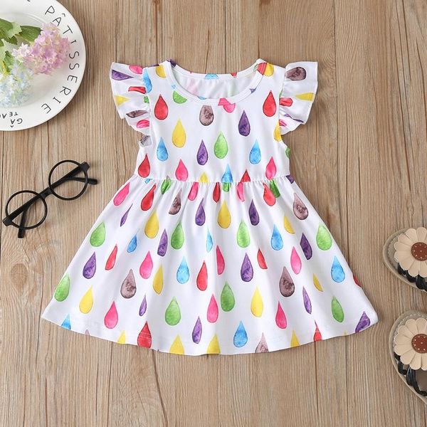 girl's dresses 2021 summer baby girls dress toddler princess kids party wedding flying sleeve colorful raindrop, Red;yellow
girl's dresses 2021 summer baby girls dress toddler princess kids party wedding flying sleeve colorful raindrop, Red;yellow