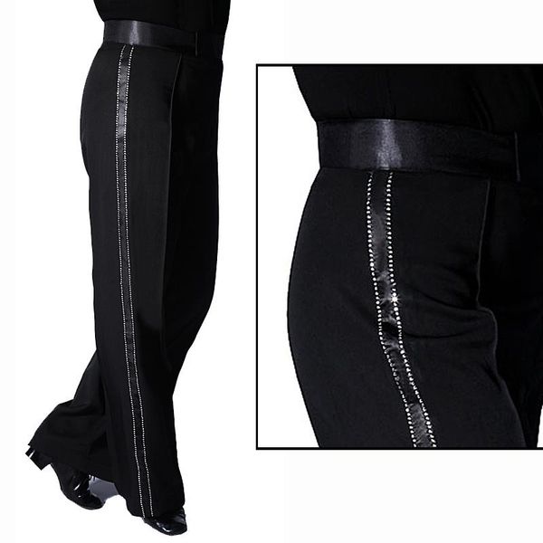 stage wear male latin dance pants tango cha salsa samba dancing trousers men modern ballroom competition performance dn4319, Black;red
stage wear male latin dance pants tango cha salsa samba dancing trousers men modern ballroom competition performance dn4319, Black;red