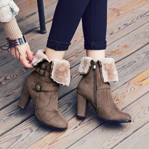 boots ymechic female winter women shoes buckles warm black gray short ankle snow high heels lady thick boot plus size 20211
boots ymechic female winter women shoes buckles warm black gray short ankle snow high heels lady thick boot plus size 20211