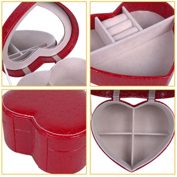 pu heart shaped leather jewelry box double layers with mirror for boxes & bags n0he, Pink;blue
pu heart shaped leather jewelry box double layers with mirror for boxes & bags n0he, Pink;blue