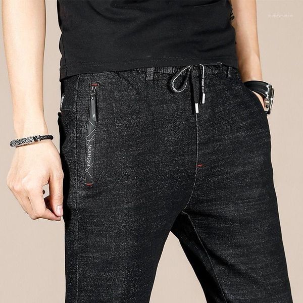 men's jeans 2021 men's elastic korean version of slim-fitting leggings casual trend pencil tight waist pants men1, Blue
men's jeans 2021 men's elastic korean version of slim-fitting leggings casual trend pencil tight waist pants men1, Blue