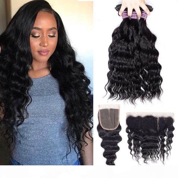 8a water wave brazilian human hair weaves unprocessed human virgin hair bundles with lace closure & frontal ear to ear human hair extensions, Black;brown
8a water wave brazilian human hair weaves unprocessed human virgin hair bundles with lace closure & frontal ear to ear human hair extensions, Black;brown