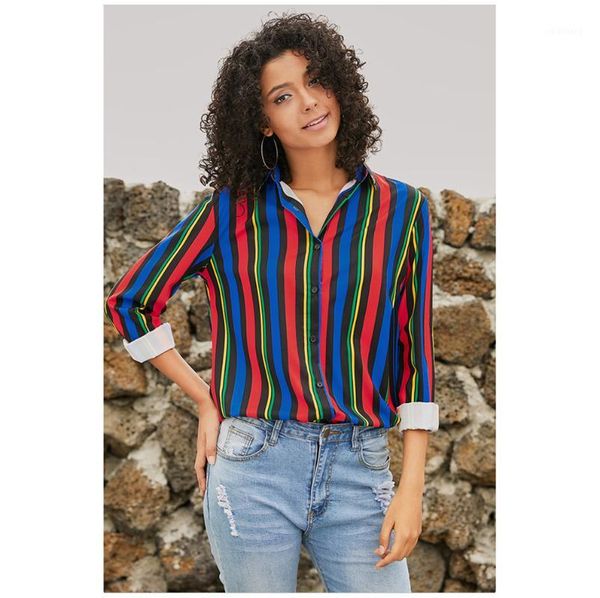 women's blouses & shirts spring summer full natural striped stripe tee blouse, White
women's blouses & shirts spring summer full natural striped stripe tee blouse, White