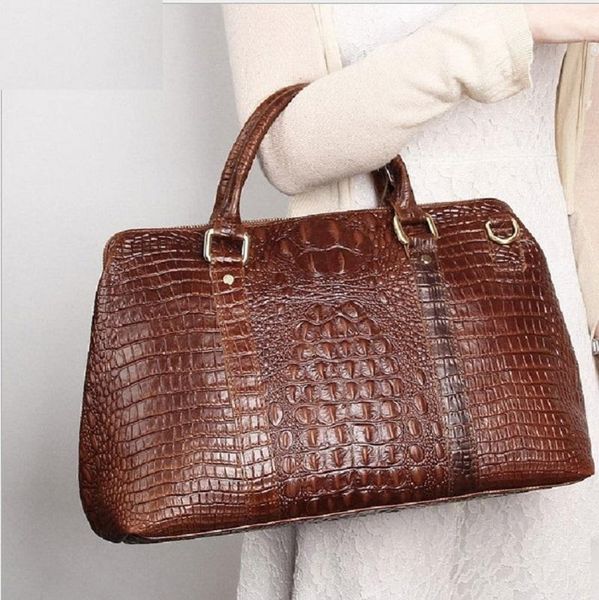 women's cow leather handbag tote bags 2020 fashion crocodile grain lady genuine leather big business dress handle hand bag
women's cow leather handbag tote bags 2020 fashion crocodile grain lady genuine leather big business dress handle hand bag