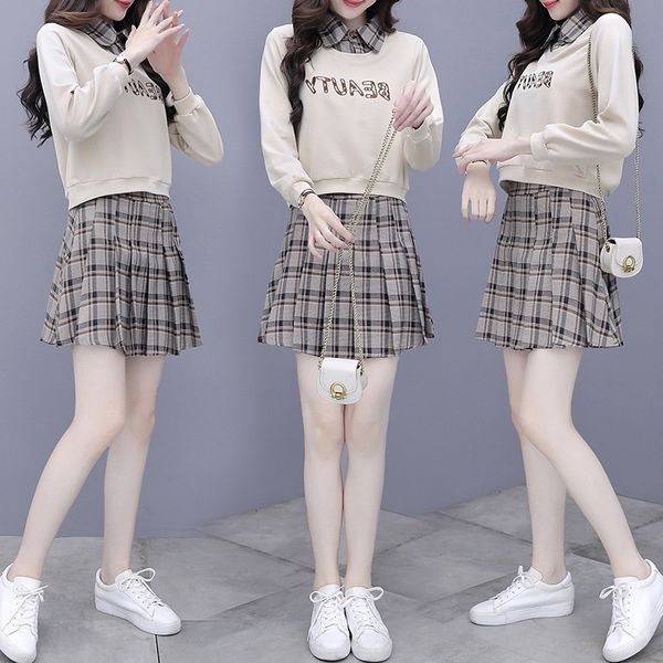b3b1s autumn dress women's goddess 2020 new women's autumn foreign temperament short popular two suits goddess dress 6s17k, Gray
b3b1s autumn dress women's goddess 2020 new women's autumn foreign temperament short popular two suits goddess dress 6s17k, Gray