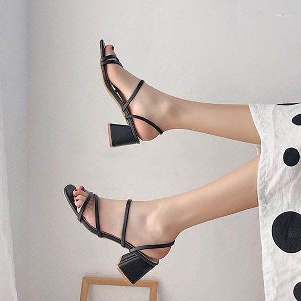 women square heels sandals elegant summer ladies slippers outside cross tied leather female slides 2021 fashion woman sandales1, Black
women square heels sandals elegant summer ladies slippers outside cross tied leather female slides 2021 fashion woman sandales1, Black