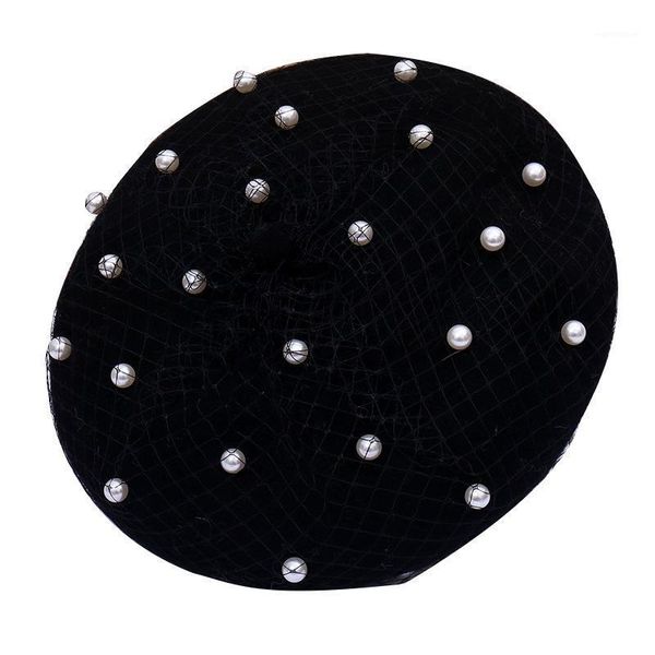 2020 New Autumn Winter 2020 New Wool BERET Female White Pearl Net Personalized Bud Hat British Retro Painter Hat1, Blue;gray
2020 New Autumn Winter 2020 New Wool BERET Female White Pearl Net Personalized Bud Hat British Retro Painter Hat1, Blue;gray