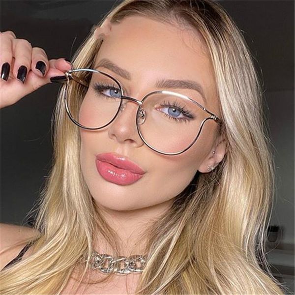 sunglasses fashion cat eye glasses frames women trending myopia frame transparent optical spectacles rose gold fake eyeglasses, White;black
sunglasses fashion cat eye glasses frames women trending myopia frame transparent optical spectacles rose gold fake eyeglasses, White;black