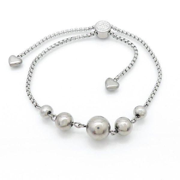 colorful stainless steel silver color bracelet women multi-charm adjust bracelet for girls, Black
colorful stainless steel silver color bracelet women multi-charm adjust bracelet for girls, Black