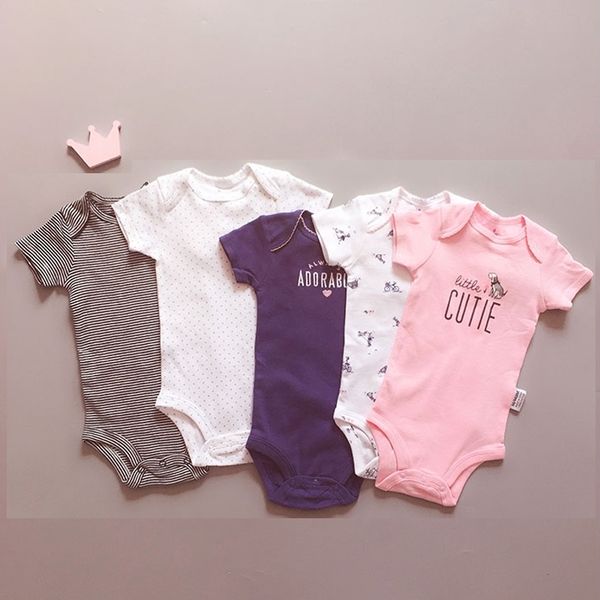 baby rompers 5 pieces a set soft cotton newborn baby girls clothes infant jumpsuits clothing body toddler rompers roupas bebes y200323, White
baby rompers 5 pieces a set soft cotton newborn baby girls clothes infant jumpsuits clothing body toddler rompers roupas bebes y200323, White
