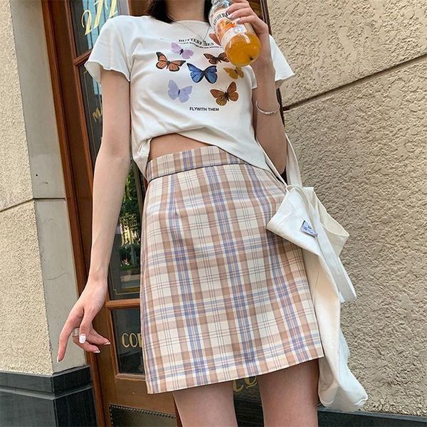 skirts retro plaid high waist a- line skirt women's 2021 summer slim woman mujer faldas saias mulher1, Black
skirts retro plaid high waist a- line skirt women's 2021 summer slim woman mujer faldas saias mulher1, Black