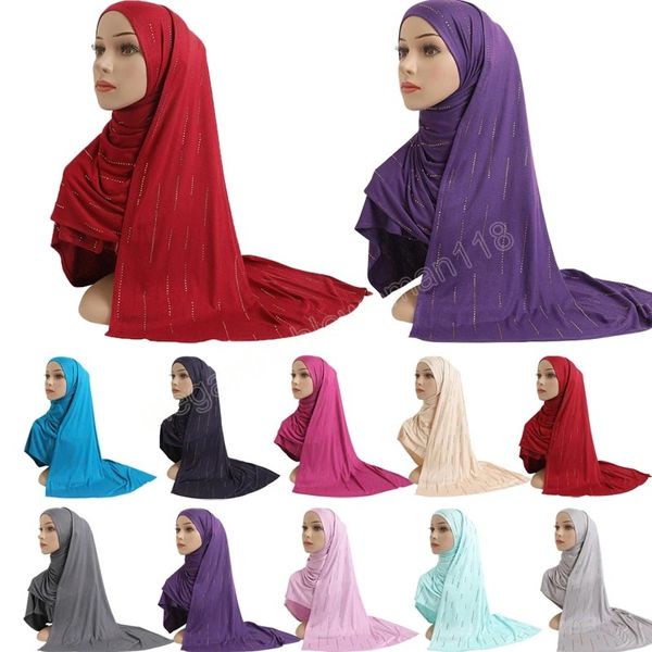 fashion solid color jersey hijab long scarf cotton scarves plain elasticity shawls women muslim head wrap headband 162*52cm, Blue;gray
fashion solid color jersey hijab long scarf cotton scarves plain elasticity shawls women muslim head wrap headband 162*52cm, Blue;gray