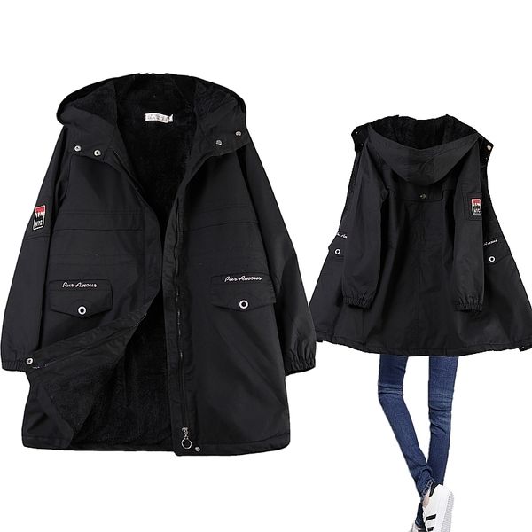 new autumn 2021 winter long woman's jacket kpop style streetwear 163n 8dpz gpw8, Black
new autumn 2021 winter long woman's jacket kpop style streetwear 163n 8dpz gpw8, Black