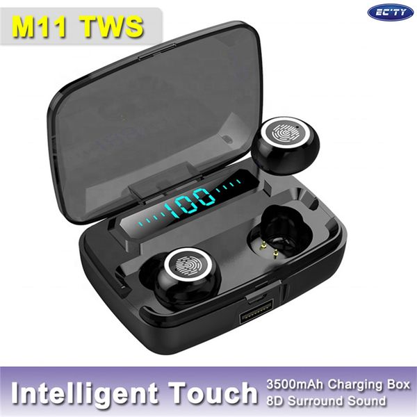 new m11 earphone tws 5.0 stereo bass sport earbuds tws bluetooth earphones with 3300mah led digital charging box for iphone 12 mini pro max
new m11 earphone tws 5.0 stereo bass sport earbuds tws bluetooth earphones with 3300mah led digital charging box for iphone 12 mini pro max