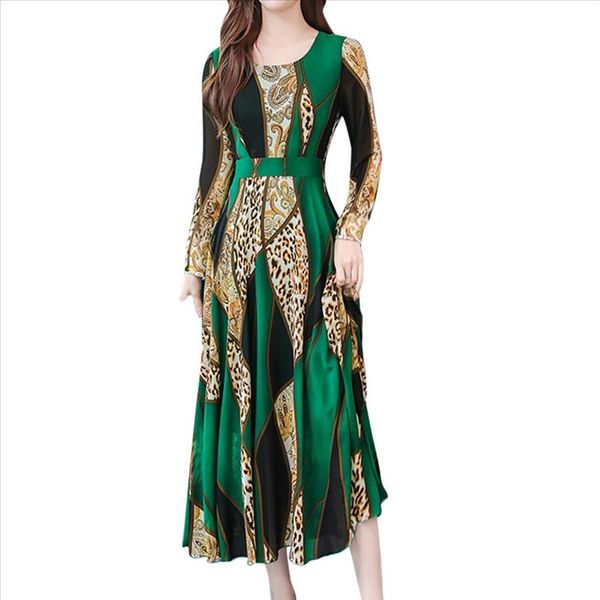 women fashion autumn ladies o neck ankle length long sleeve leopard print dress plus size slim dress femme bl5, Black;gray
women fashion autumn ladies o neck ankle length long sleeve leopard print dress plus size slim dress femme bl5, Black;gray