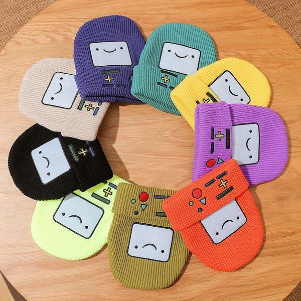 winter beanie hat smile expression skullies beanies caps female knitted hat ladies girls winter hats cute smile crochet knit cap y201024, Blue;gray 
winter beanie hat smile expression skullies beanies caps female knitted hat ladies girls winter hats cute smile crochet knit cap y201024, Blue;gray