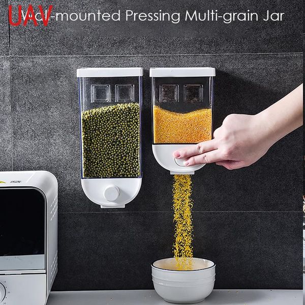 grains storage box kitchen accessories wall hanging organizer jar airtight container sealed tank cereal dispensing machine
grains storage box kitchen accessories wall hanging organizer jar airtight container sealed tank cereal dispensing machine