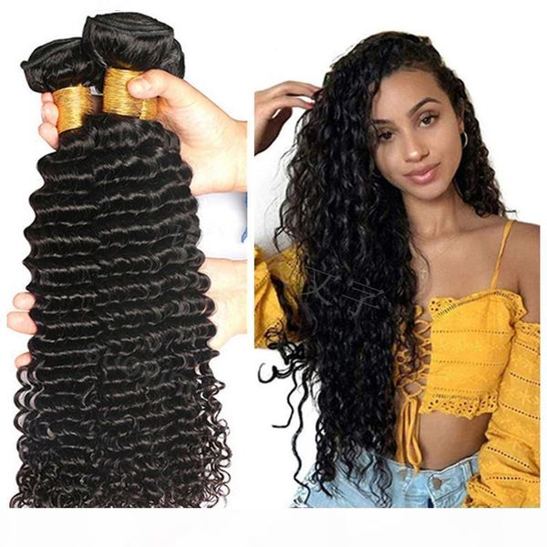 deep wave bundles cuticle aligned hair 100% virgin wholesale human virgin double drawn wefts hair bundles, Black
deep wave bundles cuticle aligned hair 100% virgin wholesale human virgin double drawn wefts hair bundles, Black