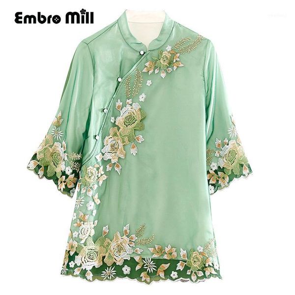 women's blouses & shirts women's blouse shirt spring and summer runway retro folk embroidery organza ladies red floral fashion lad, White
women's blouses & shirts women's blouse shirt spring and summer runway retro folk embroidery organza ladies red floral fashion lad, White