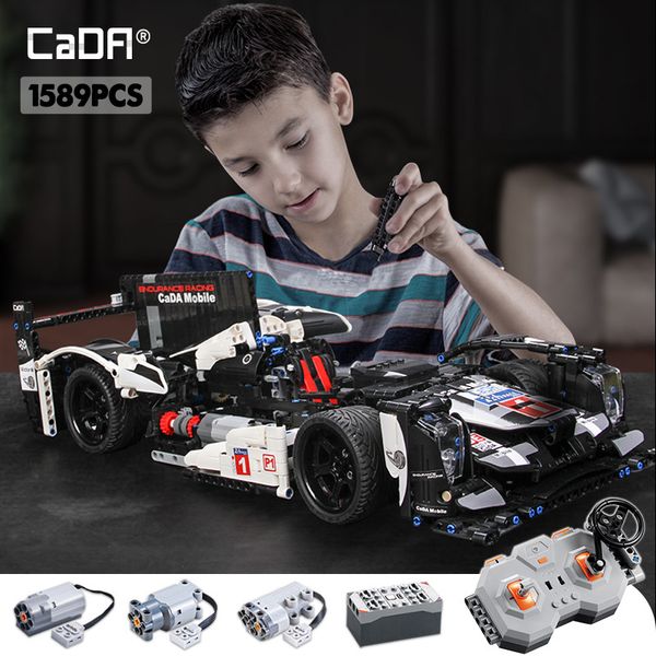 cada 1589pcs rc/non-rc endurance racing car building blocks for technic moc model remote control vehicle toys for kids 1008
cada 1589pcs rc/non-rc endurance racing car building blocks for technic moc model remote control vehicle toys for kids 1008