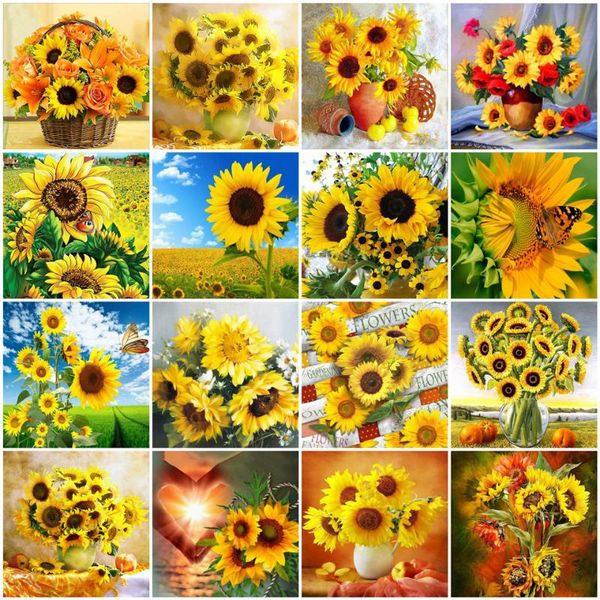 paintings azqsd diamond painting embroidery sunflower needlework 5d diy flower full square rhinestones mosaic home decoration
paintings azqsd diamond painting embroidery sunflower needlework 5d diy flower full square rhinestones mosaic home decoration